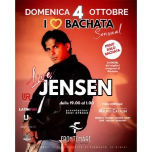 I love Bachata al Frontemare 04 ottobre 2026. Ticket Tavoli