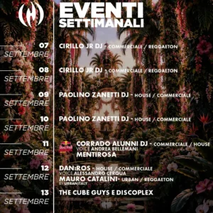 Paolino Zanetti al Coconuts 10 settembre 2026. Ticket Tavoli