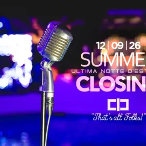 Summer Closing al Classic Club 12 settembre 2026. Ticket