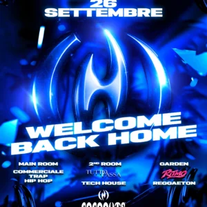 Welcome Back Home al Coconuts 26 settembre 2026. Ticket