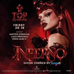 Inferno al Frontemare 30 ottobre 2026. Ticket Tavoli