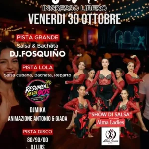 Vivelo al Beso Club 30 ottobre 2026. Ticket Tavoli